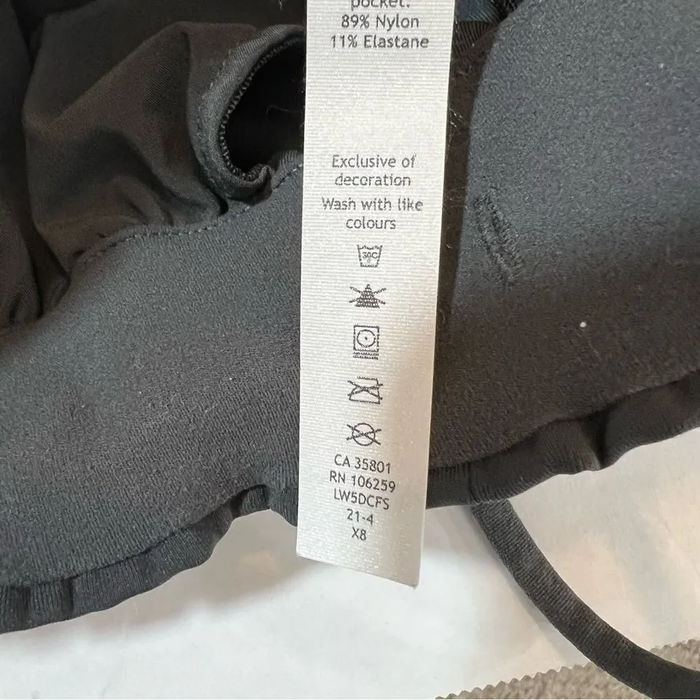 Lululemon Keep Moving Pant 7/8 High-Rise in Graphite Grey | Size 6